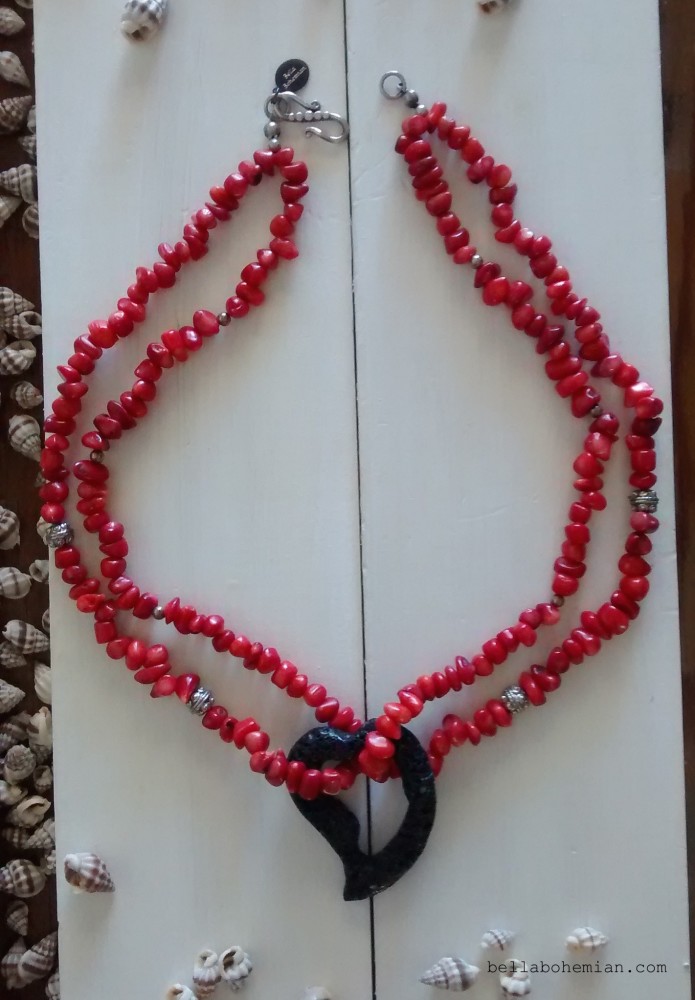 BB14-2_Red Coral Statement Necklace 2015 - bellabohemian-com copy