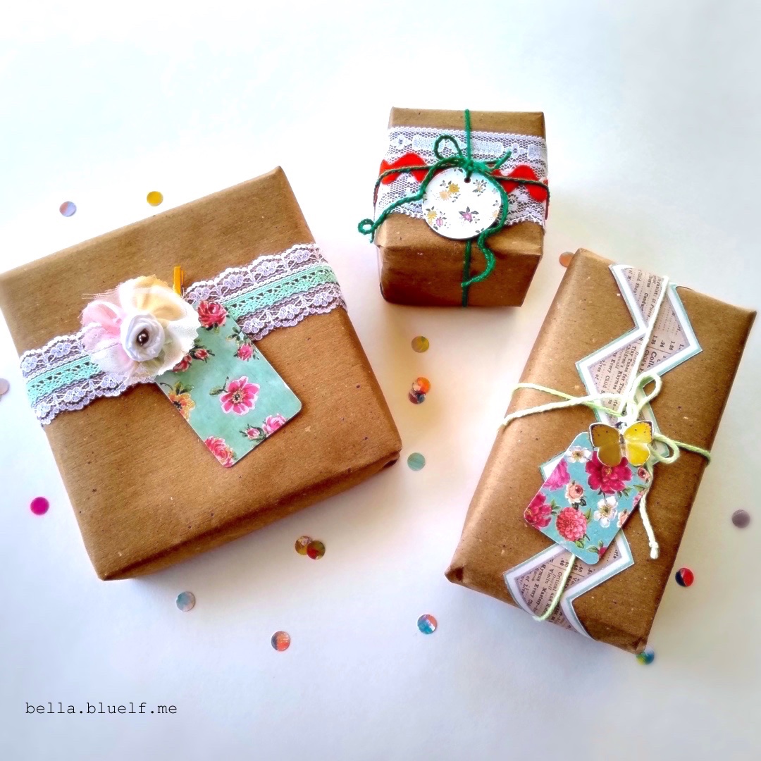 Boho Gift Wrapping Tutorial  Rustic gift wrapping, Gift wrapping